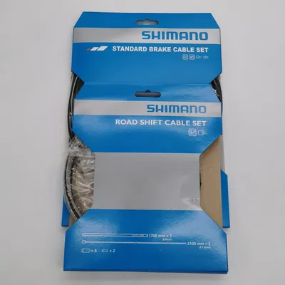 Produktbild von SHIMANO Bremszüge + Schaltzüge + Außenhüllen Zug.-Kpl.-Set für 1 Fahrrad