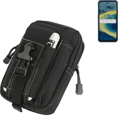 Produktbild von K-S-Trade Gürtel Tasche kompatibel mit Nokia XR20 Gürteltasche Holster Schutz Hülle Handy Hülle Smartphone outdoor Handy-Hülle schwarz