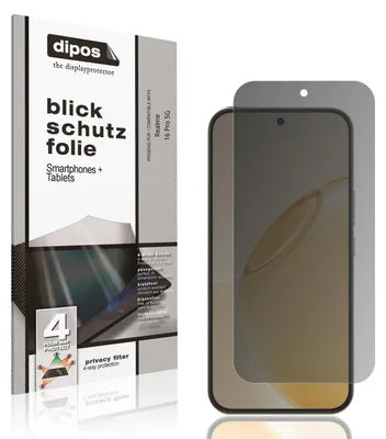 Image de Protection écran de Confidentialité pour Realme 16 Pro 5G Protecteur Anti-Espion dipos