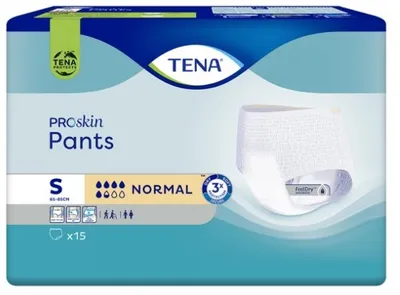Obrázok produktu pre Tena Pants ProSkin Normal S Majki chłonne, 15 sztuk - Długi termin ważności!