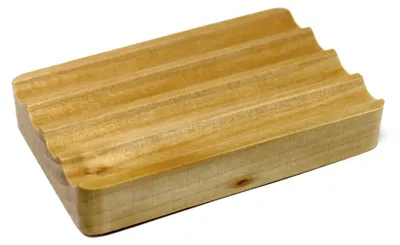 Immagine prodotto di Portasapone in legno di hemu - Con scanalature