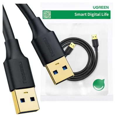 Image de Câble Usb 3.0 A-A Ugreen Us128 2M (Noir)