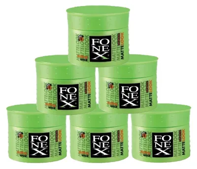 Produktbild von Fonex Styling Wax Matte Look 6er Set je 100ml (600ml)