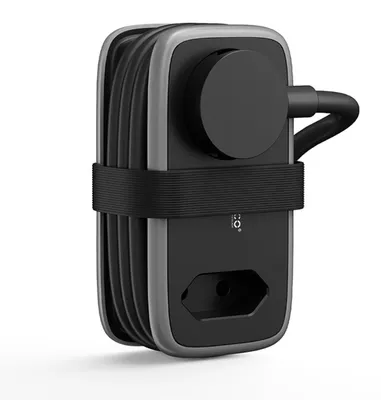 Produktbild von ORICO APP 5-in-1 Steckdosenleiste mit USB-C, 2 USB-A und 2 Schuko Schwarz
