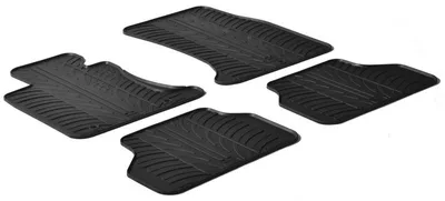 Produktbild von Gledring Fußmatten Set Gummi für BMW 5 Limousine (E60) Vorne+Hinten