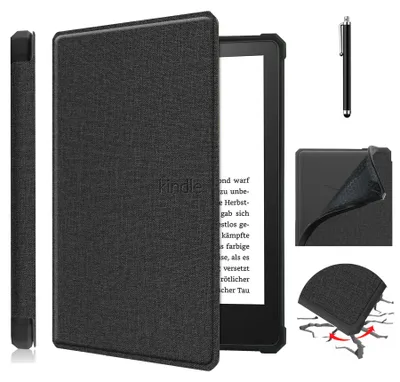 Image de AllTabCases Étui Slim pour Kindle Paperwhite 5 avec stylet