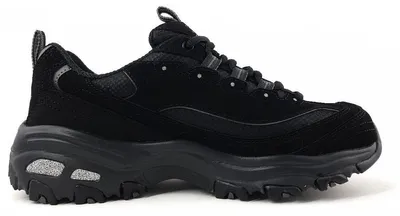 Imagen del producto de Zapatillas deportivas Skechers D-lites Biggest Fan para mujer, ideales para entrenamiento, estilo sneaker, color negro, perfectas para uso diario