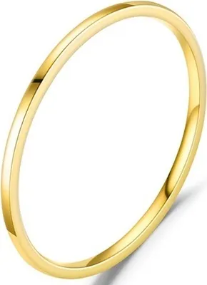 Produktbild von IV-16939 Uni Ring in Gold - 52mm KP16939
