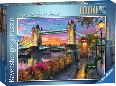 Produktbild von Puzzle 1000 Tower Bridge pri západe slnka