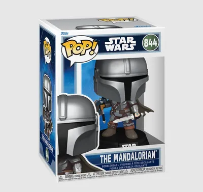 Image de Figurine en vinyle Star Wars Funko POP! - The Mandalorian (844)