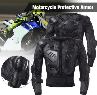 Produktbild von Ganzkörper-Motorrad-Reitjacke Rüstung Wirbelsäule-Schulter-Brust-Schutz