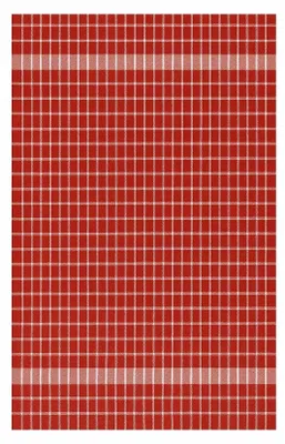 Produktbild von Küchentuch - Geschirrtücher - 100% Baumwolle - 180 g/m2 - 40x60 cm - Hochwertige Geschirrhandtücher - Rot - kariert