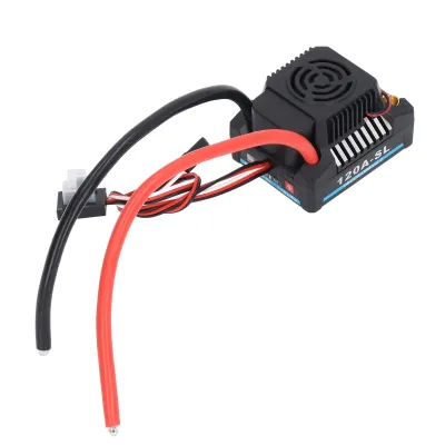Obrázek produktu pro 120A bezkartáčový ESC,bezkartáčový ESC,RC bezkartáčový ESC,elektrický regulátor otáček pro RC auta,RC auto bezkartáčový ESC,programovatelný ESC