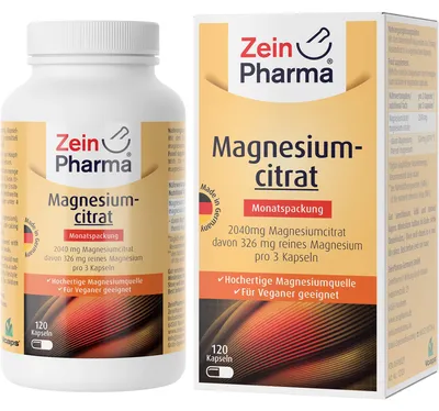 Produktbild von Magnesium Citrat, 120 St KAP