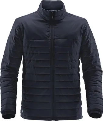 Image de Stormtech QX-1 | Veste matelassée Nautilus pour homme, déperlante : 600 mm - Couleur : bleu marine - Taille : L