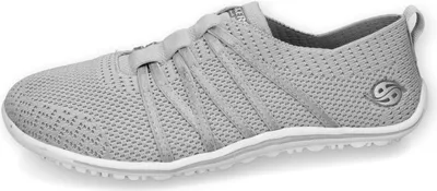 Produktbild von Dockers Sneaker Grau 39 Damen Textil Barfußschuh Slipper waschmaschinengeeignet superleicht