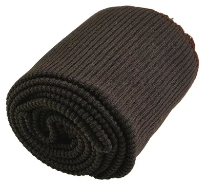 Strickbündchen Set, elastisch, Bündchen, Ärmelbund, dunkelbraun