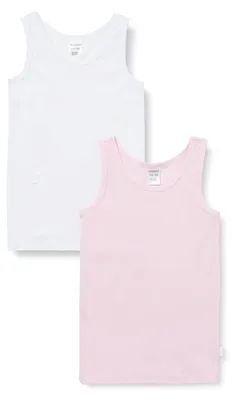 Immagine prodotto di SCHIESSER Camicia da bambina, confezione da 2, 0/0 - bianco/rosa - taglia 92