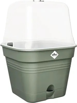 Produktbild von Pflanztopf Anzuchttopf Elho Green Basics Kunststoff 15 x 15 x 12,1 cm grün