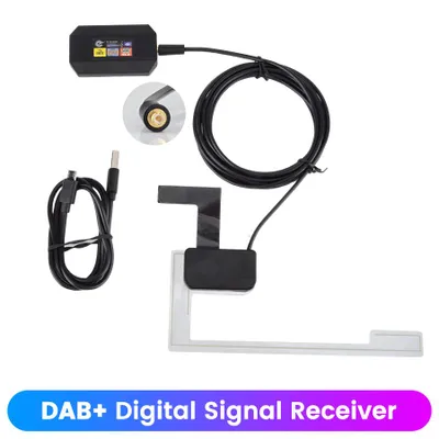 Image de Hexinex DAB+ Box : antenne pour radio numérique, adaptateur USB pour autoradio Android