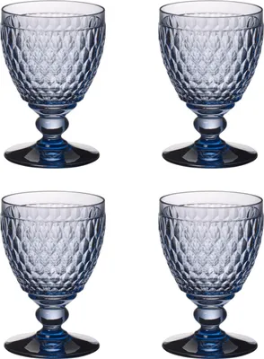 Zdjęcie produktu dla Villeroy & Boch Boston Coloured zestaw 4 szklanek do wody niebieski