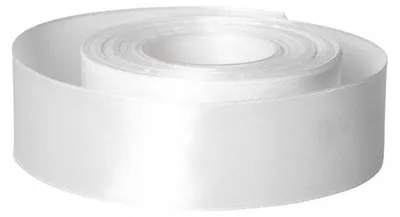 Obrázek produktu pro Stuha saténová 38 mm/32 m - bílá