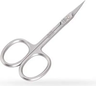 Produktbild von Premax Optima Aqua Nagelhautschere Gebogen - Feine Spitze - 9cm aus Edelstahl, Hergestellt in Italien