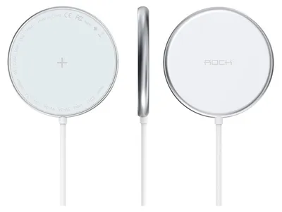 Produktbild von ROCK Magnetischer Wireless Charger für Apple iPhone 12 Induktive Ladestation Lade Pad