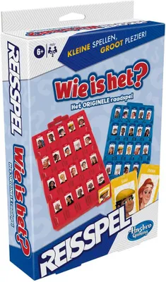 Produktbild von Hasbro Wer ist es Reisespiel - Kompaktes Gesellschaftsspiel für unterwegs