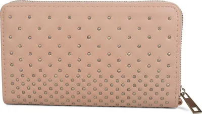 Produktbild von styleBREAKER Geldbörse mit Nieten, Reißverschluss, Kugelnieten besetzte Handschlaufe, Portemonnaie, Damen 02040094
