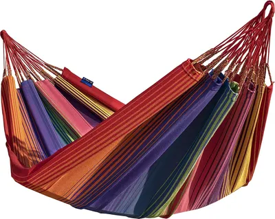 Obrázok produktu pre Hojdacia sieť Potenza Arriba 230 x 160 cm, nosnosť do 220 kg, dvojitá hojdacia sieť zo 100 % bavlny (farebná)