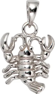 Produktbild von JOBO Anhänger Sternzeichen Krebs 925 Sterling Silber rhodiniert