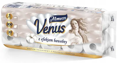 Obrázek produktu pro Toaletní papír Almusso Venus, 10 rolí, 25 m