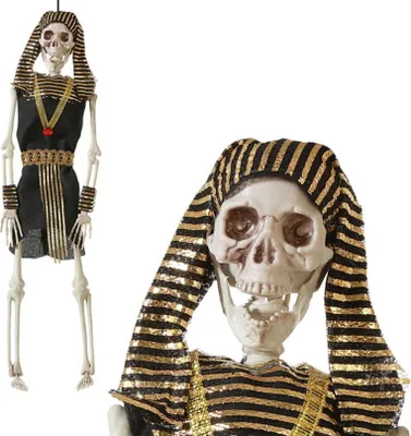 Obrázek produktu pro Halloweenská dekorace kostra Egypťan 40 cm