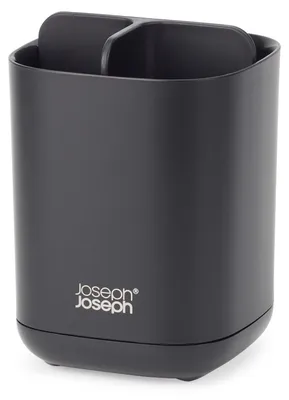Image de Joseph Joseph EasyStore Porte-brosses à dents noir mat