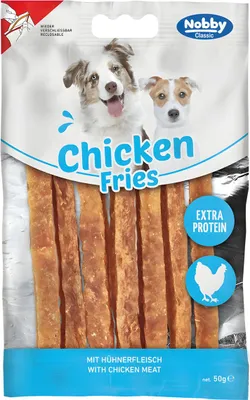 Image de Nobby StarSnack CLASSIC, bâtonnets de poulet, env. 50 g