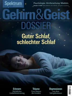 Obrázok produktu pre Gehirn&Geist Dossier 2/2025 Guter Schlaf, schlechter Schlaf