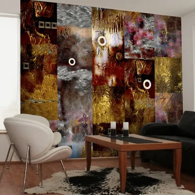 Produktbild von PURO TAPETE selbstklebend 10m Wandtattoo dekorative Möbelfolie Dekorfolie Fotofolie Panel Wandaufkleber Wandposter Wandsticker - Abstrakt Textur bunt f-A-0392-j-a
