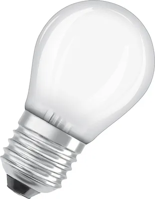 Zdjęcie produktu dla OSRAM Żarówka LED z trzonkiem E27, kształt kropli, światło białe dzienne (6500K), 4W, zamiennik żarówki 40W, LED Retrofit CLASSIC P