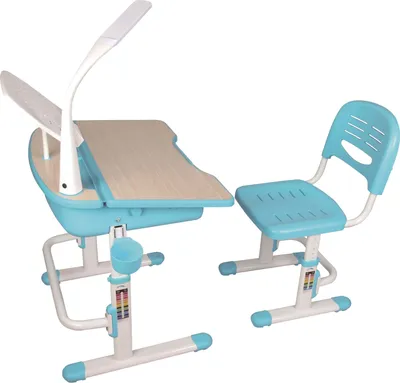 Produktbild von Vipack - COMFORTLINE Multifunktions Schreibtisch, Blau