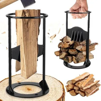 Obrázek produktu pro Malá ruční štípačka na dřevo 10 x 20 cm z litiny
