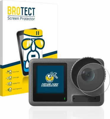 Produktbild von BROTECT Schutzglas für DJI Osmo Action 3 (Linse) Schutzfolie Panzer Folie Glas Display Schutz klar