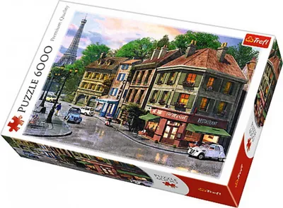 Produktbild von Straße in Paris - Puzzle 6500 1 - 6000 Teile
