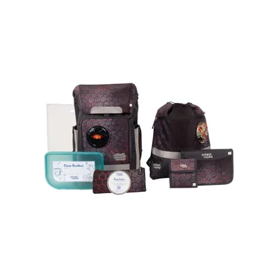 Produktbild von School Mood Rebel Air Mika Drache Schulrucksack Set 8tlg.