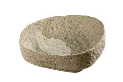 Produktbild von GreenLife Pflanzschale GreenLine für Dekorregenspeicher "Hinkelstein", sand; G0000429