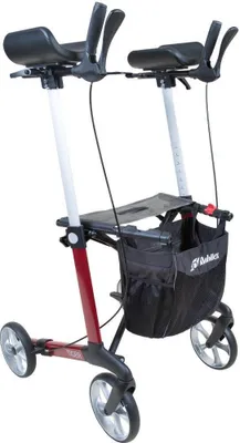 Produktbild von Arthritis-Rollator Mobilex Tiger mit Schleifbremse Rot