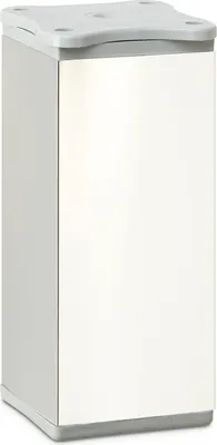 Produktbild von 4 Stück Möbelfüße Quebec 100 mm (+ 10 mm) 40 x 40 mm Chrom poliert höhenverstellbare Möbelbeine aus Aluminium Sotech