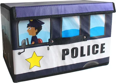 Imagen del producto de Caja de almacenamiento con asas, plegable, de 38x25x25 cm, de algodón, para ropa y juguetes