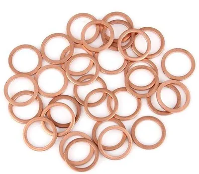 Obrázok produktu pre Medené skrutky 12 x 16 x 1,5 mm pre automobily – sada 30 kusov