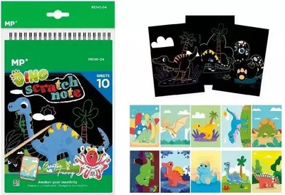 Imagen del producto de Papel de rascar para mascotas, paquete de 10 hojas, surtido